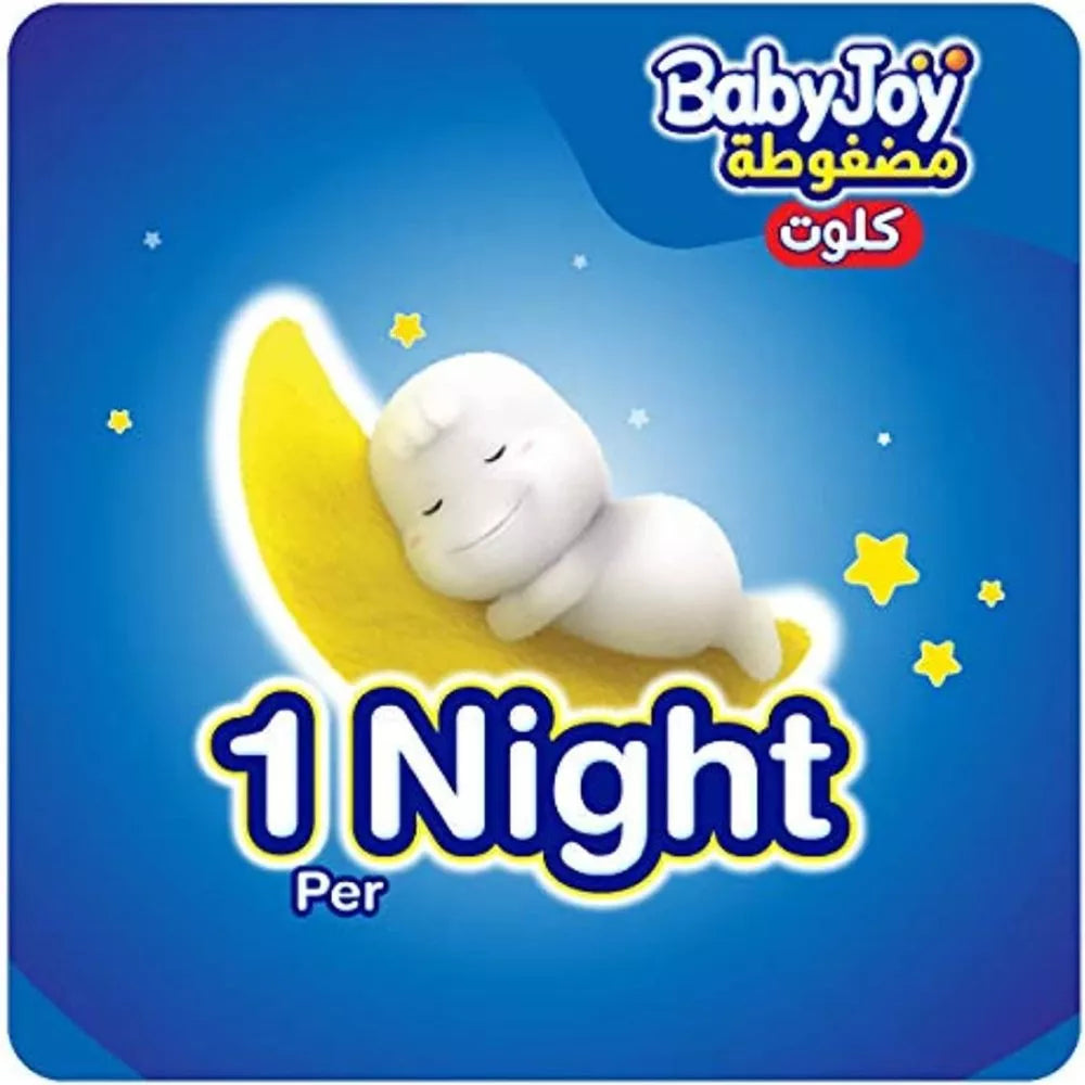 BabyJoy Cullotte Pants Diapers Jumbo Pack – Junior XXL Size 6 (16+ kg), 32 Count