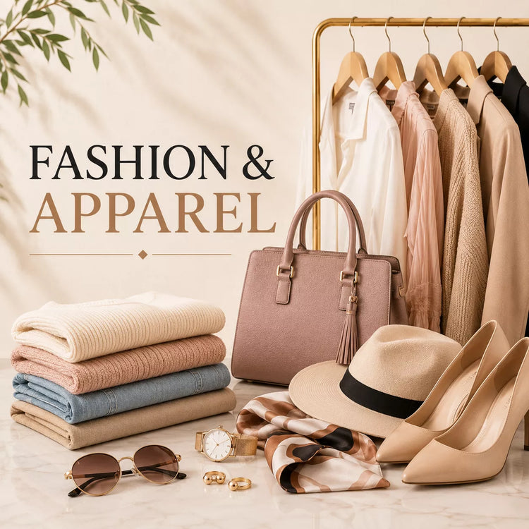 Fashion & Apparel | الأزياء والملابس