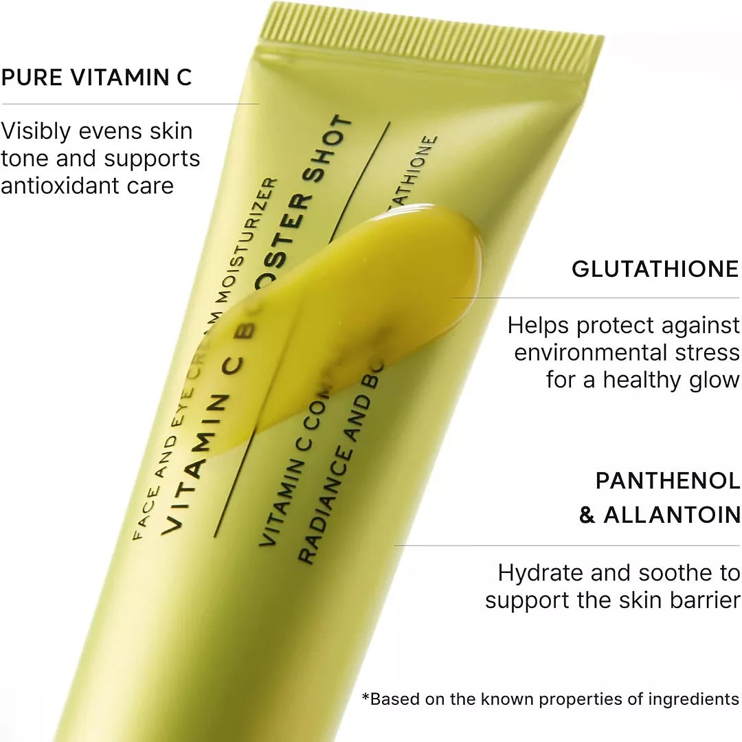 Arencia Vitamin C Booster Shot – Vitamin C + Glutathione Face & Eye Cream, 30ml