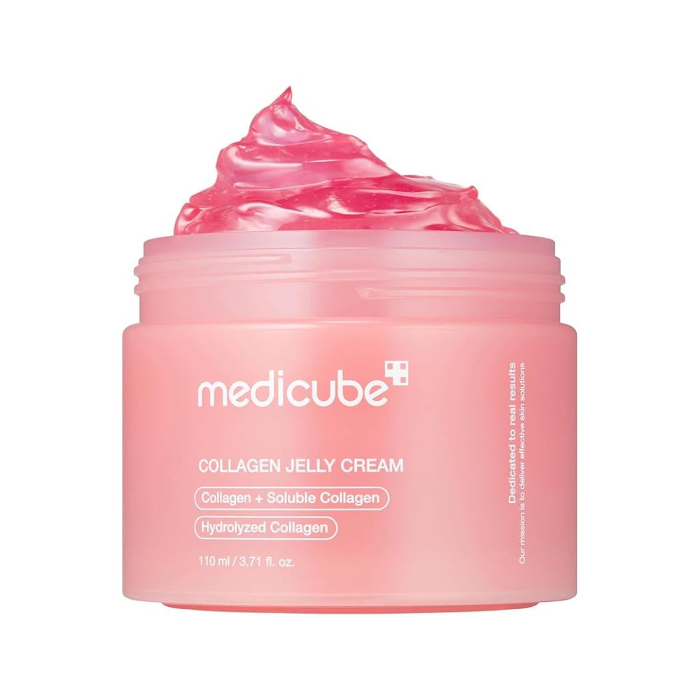 medicube Collagen Jelly Cream – Korean Face Moisturizer with Niacinamide & Hydrolyzed Collagen, 3.71 fl oz