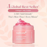 medicube Collagen Jelly Cream – Korean Face Moisturizer with Niacinamide & Hydrolyzed Collagen, 3.71 fl oz