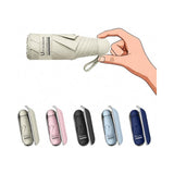 BAODINI Mini Travel Umbrella – Compact UV Protection Pocket Umbrella with Case