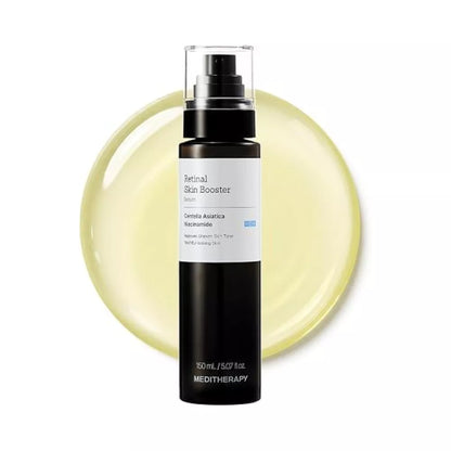 MEDITHERAPY Retinal Skin Booster Serum – Anti-Aging Face Serum with Retinal & Niacinamide, 5.07 fl oz