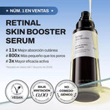 MEDITHERAPY Retinal Skin Booster Serum – Anti-Aging Face Serum with Retinal & Niacinamide, 5.07 fl oz