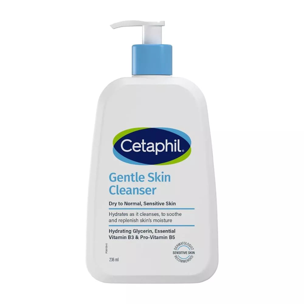 Cetaphil Gentle Hydrating Skin Cleanser – Face & Body Cleanser for Dry, Normal & Sensitive Skin, 236ml