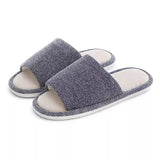 AioTio Fabric Slippers for Men & Women – Soft Non-Slip Indoor Outdoor House Slippers, Lightweight Four Seasons Comfort