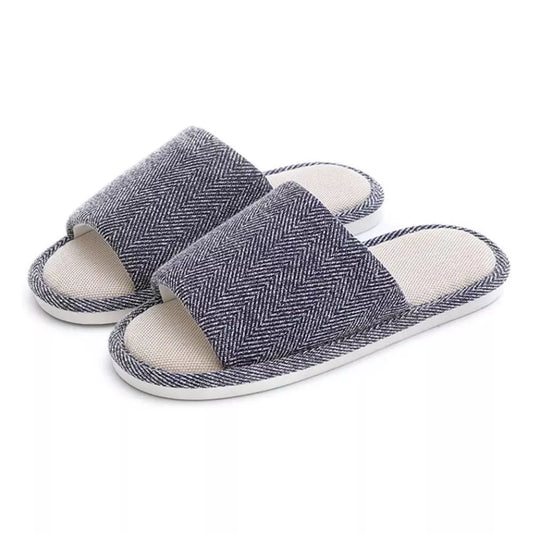 AioTio Fabric Slippers for Men & Women – Soft Non-Slip Indoor Outdoor House Slippers, Lightweight Four Seasons Comfort